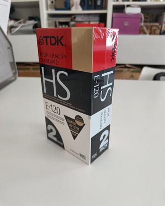 Lotto 16 Videocassette VHS TDK HS E-120 - Nuove
