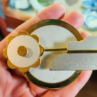 RARO Fermacarte Fininvest marchiato De Wan - Berlu