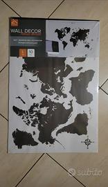 decorazione adesiva mondo