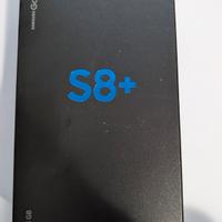 Samsung Galaxy S8+ vetro dietro rotto boxato 