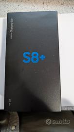 Samsung Galaxy S8+ vetro dietro rotto boxato 