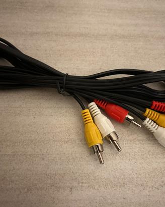 Cavo audio video 3 x RCA