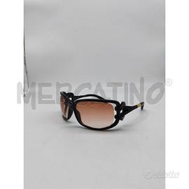 OCCHIALI DONNA JIMMY CHOO NERI LENTE ARANCIONE