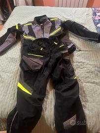 Completo giacca pantalone moto 4 stagioni