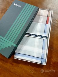 12 fazzoletti nuovi in cotone 