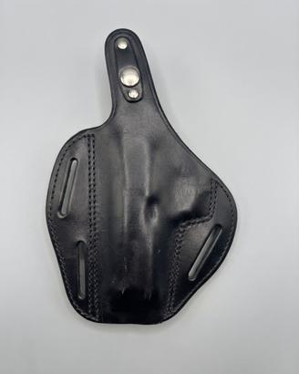 Fondina in pelle nera