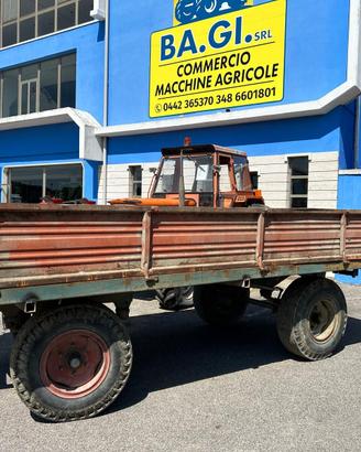 Rimorchio agricolo Mutti con ralla- 50 q