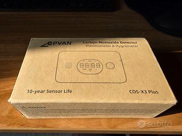 Rilevatore Monossido di Carbonio CPVAN NUOVO