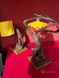 Lampade realizzate artigianalmente