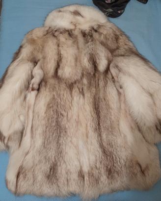 Pelliccia di volpe vintage tg 44 46 sartoriale