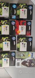 Cartucce originali HP ed Epson nuove – Lotto