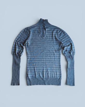 Maglione Artigli a righe con scollo a goccia