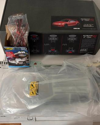 Carrozzeria mst tcr Honda Civic Eg6 1/10 con luci
