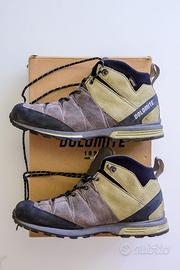Scarponi trekking Dolomite N.40, gore-tex, vibram