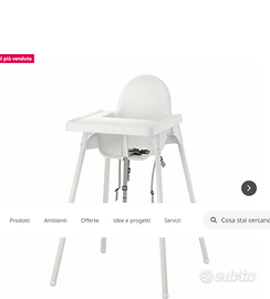 Seggiolone Antilop completo della IKEA