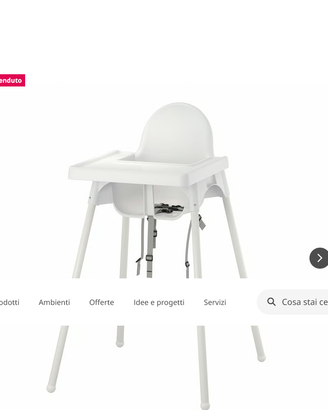 Seggiolone Antilop completo della IKEA