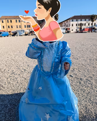 vestito fatina bambina 