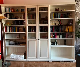 IKEA LIATORP libreria 3 moduli vetrina centrale