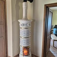 stufa in ceramica di Castellamonte 