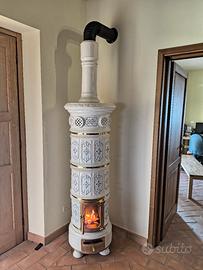 stufa in ceramica di Castellamonte 