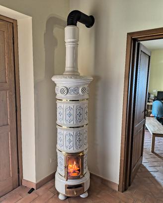 stufa in ceramica di Castellamonte 