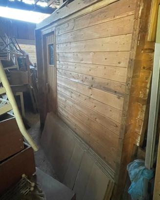 Sauna Finlandese in Legno di Pino - 240 x 240 cm