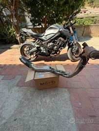 Scarico miiv pro carbon cb 650r/cbr 650r