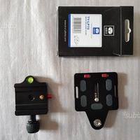 Slitta ed attacco treppiede Sony Nikon Canon