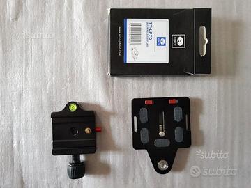 Slitta ed attacco treppiede Sony Nikon Canon