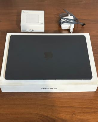 MacBook air midnight 15 pollici, m5, 16 gb, 512 gb