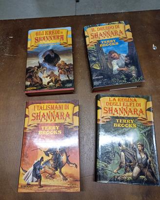 4 libri del ciclo di Shannara di Terry Brooks