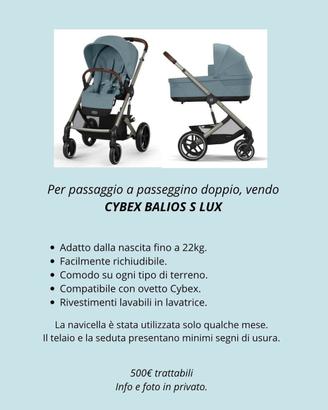 Passeggino Cybex Balios S Lux