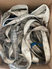 Cinghie per sollevamento traino paranco muletto