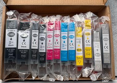 cartucce stampante Canon PGI-550XL e CLI-551XL