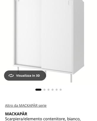 Scarpiera Ikea Mackapar