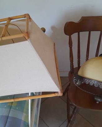 lampadari in ottone e  ferro battto