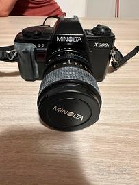 Minolta X-300s + flash Tumax 116