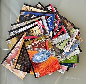 New Yorker magazine lotto 25 riviste 2010-2013