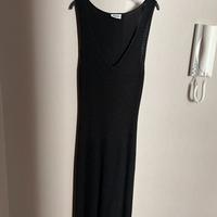 Abito smanicato longuette