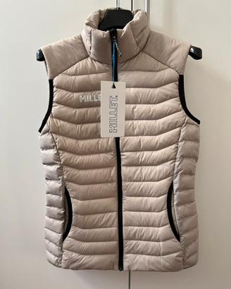 Gilet Millet Evole LT 700 beige NUOVO CON CARTE