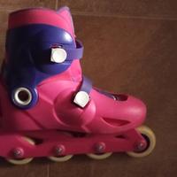 Roller Oxelo bambina Play3 rosa-lilla