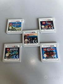 Lotto 5 Giochi LEGO per Nintendo 3DS