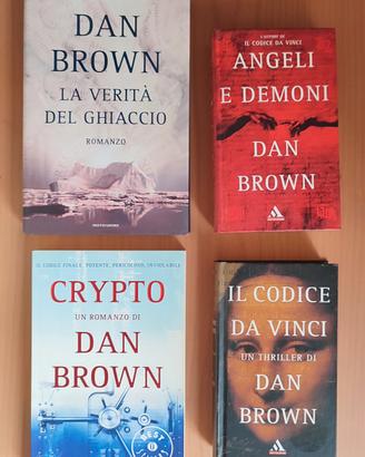 Lotto primi 4 libri di Dan Brown