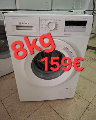 Lavatrice bosch 8kg motore inverter 1000 giri
