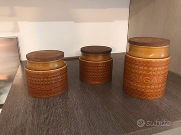 Contenitori da cucina di modernariato