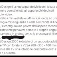 Supporto Tv Ghost Meliconi