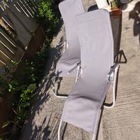 sedie sdraio da giardino 