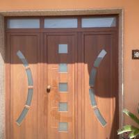 Portone in alluminio