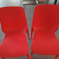 SEDIE DI DESIGN ROSSE