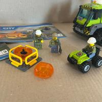 Veicolo cingolato vulcanico lego city